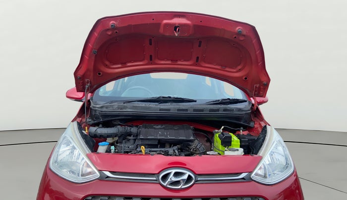 2017 Hyundai Grand i10 SPORTZ (O) 1.2 KAPPA VTVT, Petrol, Manual, 76,949 km, Open Bonet