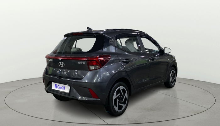 2023 Hyundai GRAND I10 NIOS SPORTZ AMT 1.2 KAPPA VTVT, Petrol, Automatic, 11,129 km, Right Back Diagonal