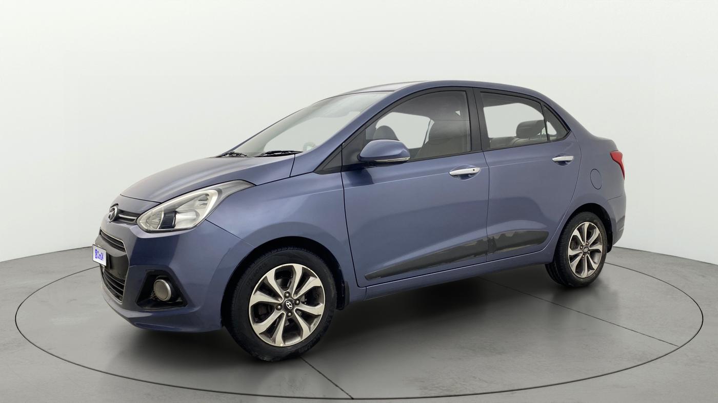 2015 Hyundai Xcent SX AT 1.2 (O), Petrol, Automatic, 50,093 km, Left Front Diagonal