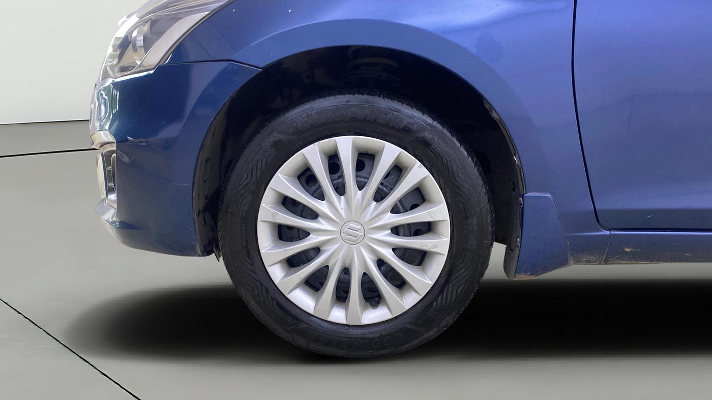 2017 Maruti Ciaz DELTA 1.4 MT PETROL, Petrol, Manual, 73,958 km, Left Front Wheel