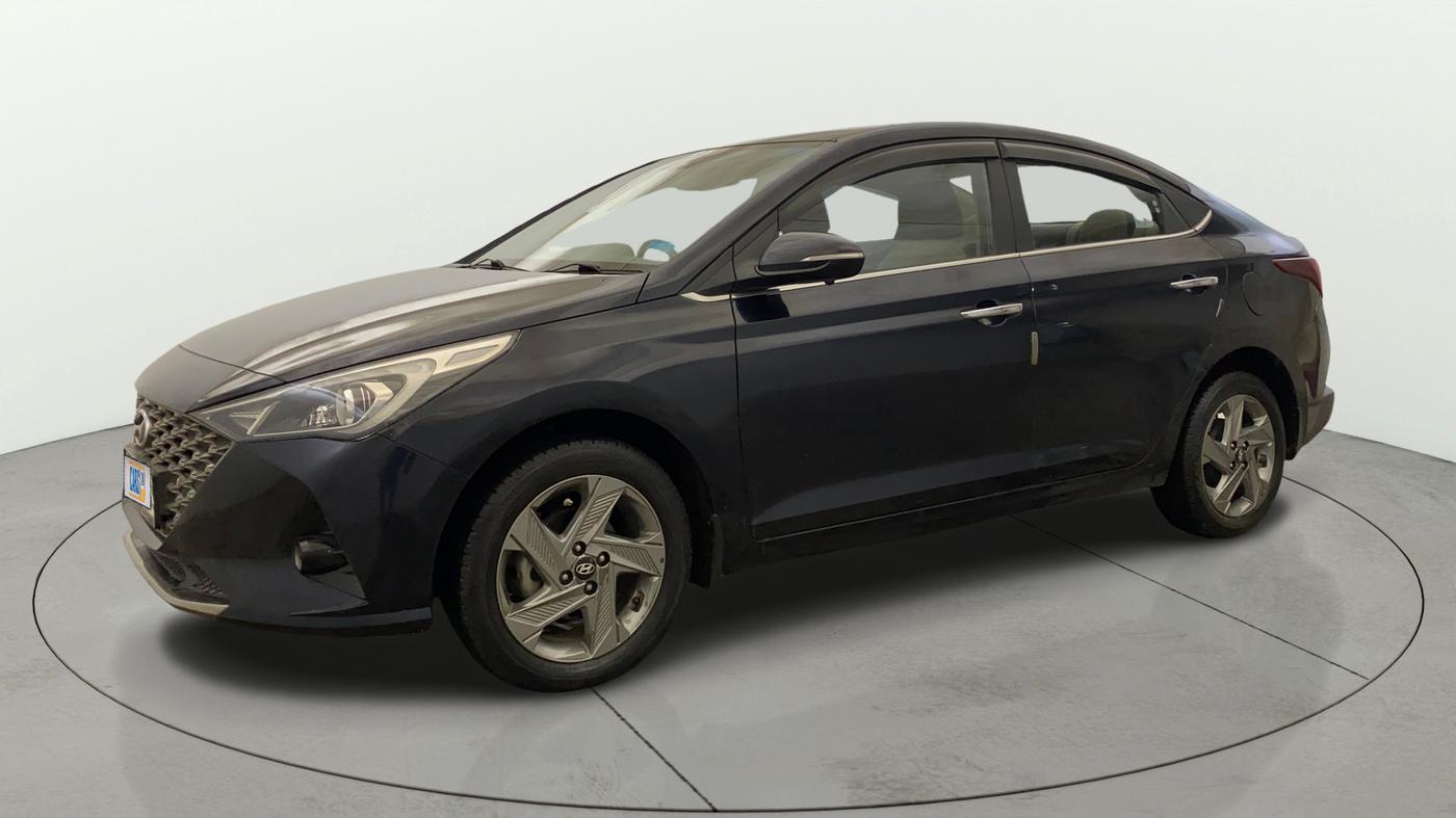 2021 Hyundai Verna SX 1.5 VTVT, Petrol, Manual, 37,722 km, Left Front Diagonal