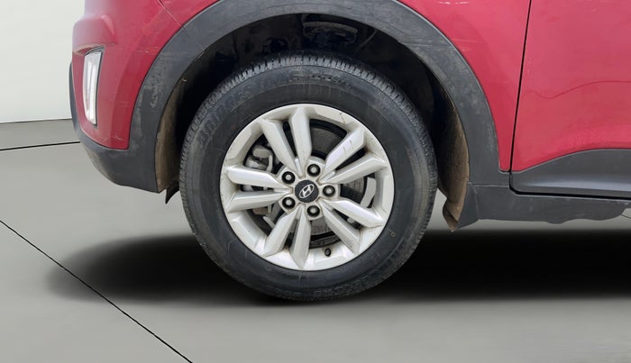 2017 Hyundai Creta SX PLUS 1.6 PETROL, Petrol, Manual, 70,805 km, Left Front Wheel