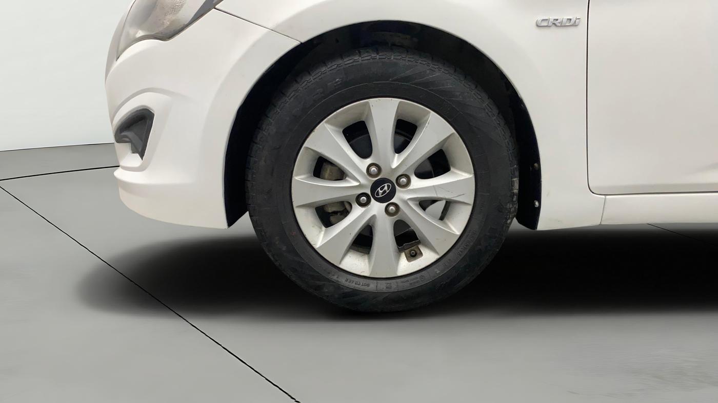 2016 Hyundai Verna 1.6 CRDI S AT, Diesel, Automatic, 1,08,024 km, Left Front Wheel