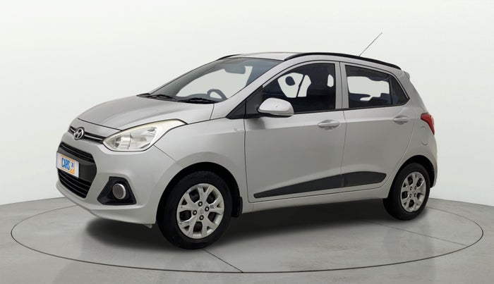 2016 Hyundai Grand i10 SPORTZ 1.2 KAPPA VTVT, Petrol, Manual, 53,917 km, Left Front Diagonal