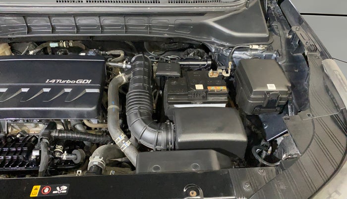2022 KIA CARENS PRESTIGE PLUS 1.4 PETROL 7 STR, Petrol, Manual, 36,541 km, Engine View - Left