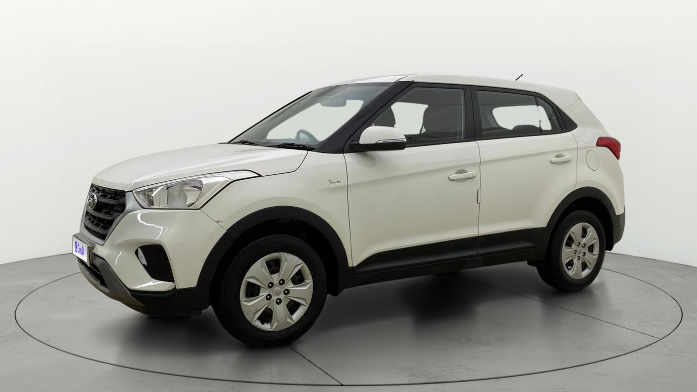 2018 Hyundai Creta E PLUS 1.6 PETROL, Petrol, Manual, 59,504 km, Left Front Diagonal