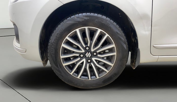 2018 Maruti Dzire ZXI PLUS AMT, Petrol, Automatic, 53,766 km, Left Front Wheel