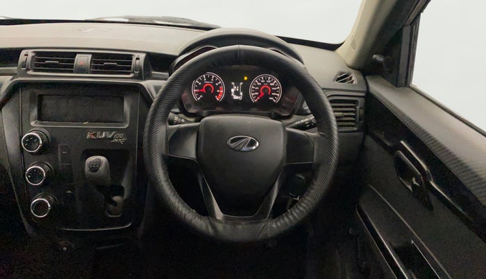 2018 Mahindra Kuv100 K2 TRIP D, Diesel, Manual, 68,537 km, Steering Wheel Close Up