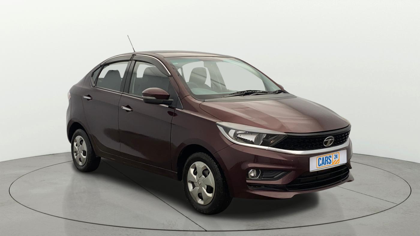 2020 Tata TIGOR XZ PETROL, Petrol, Manual, 76,395 km, Right Front Diagonal