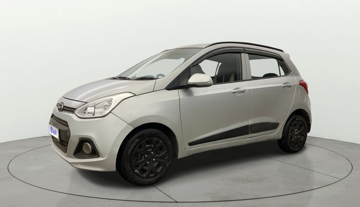 2015 Hyundai Grand i10 SPORTZ 1.2 KAPPA VTVT, Petrol, Manual, 51,607 km, Left Front Diagonal