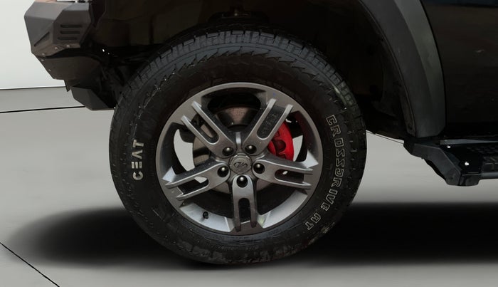 2022 Mahindra Thar LX PETROL HT 4WD AT, Petrol, Automatic, 18,289 km, Left Front Wheel