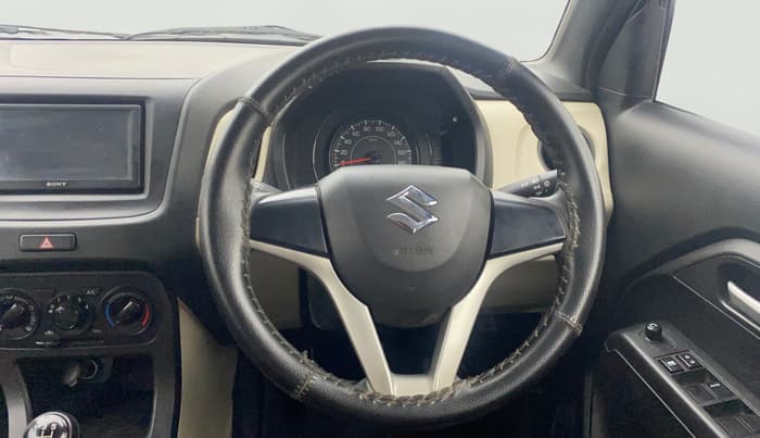 2019 Maruti New Wagon-R VXI 1.0, Petrol, Manual, 34,170 km, Steering Wheel Close Up