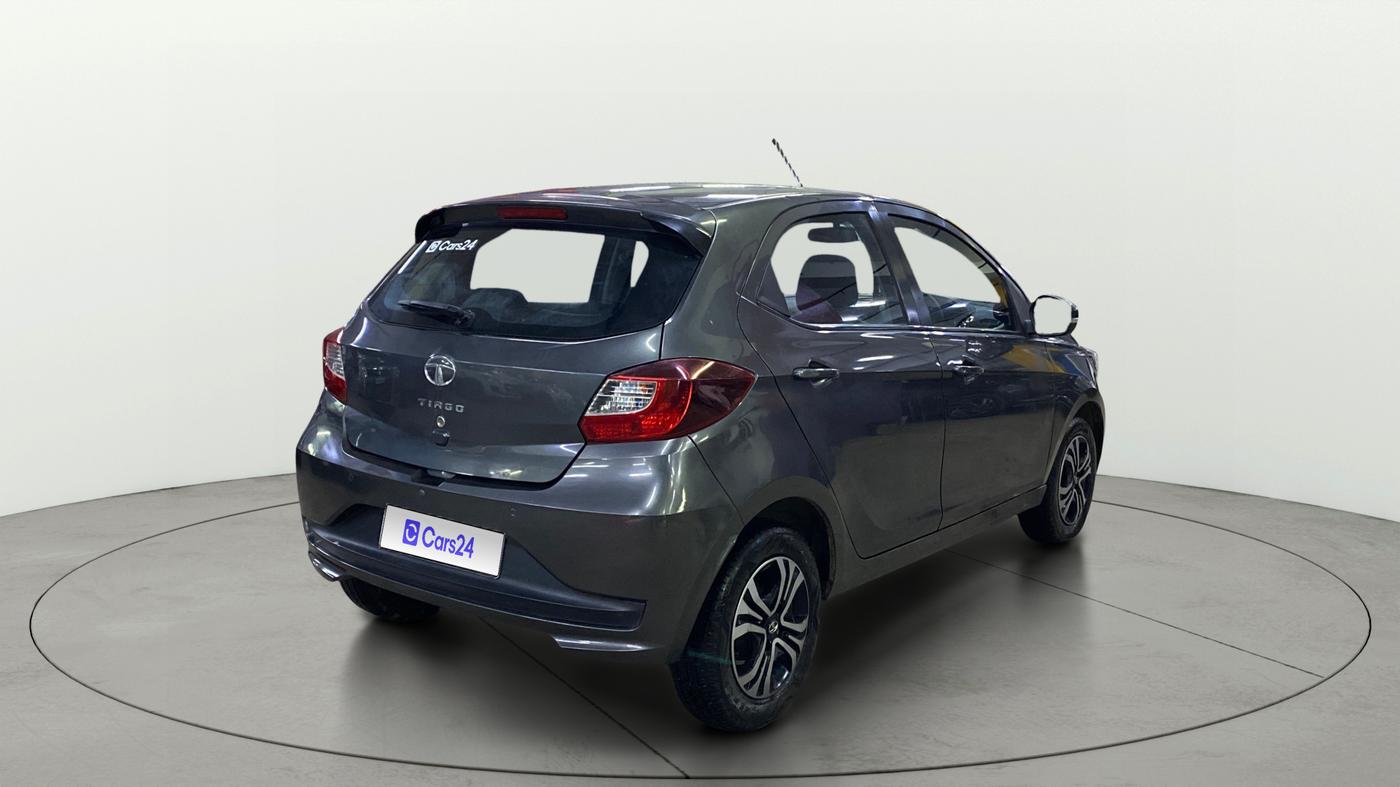 2021 Tata Tiago XZA PETROL, Petrol, Automatic, 17,262 km, Right Back Diagonal