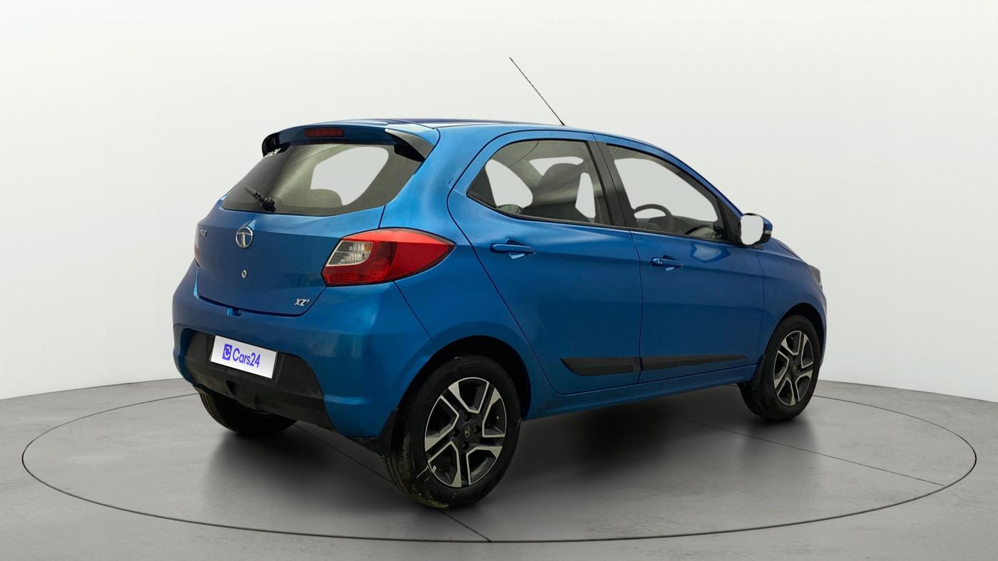 2019 Tata Tiago XZ PLUS PETROL, Petrol, Manual, 1,29,376 km, Right Back Diagonal