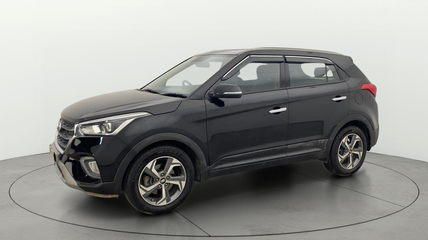 2018 Hyundai Creta SX AT 1.6 PETROL, Petrol, Automatic, 65,608 km, Left Front Diagonal