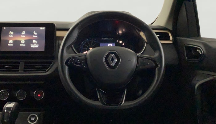 2021 Renault Kiger RXT AMT, Petrol, Automatic, 31,222 km, Steering Wheel Close Up