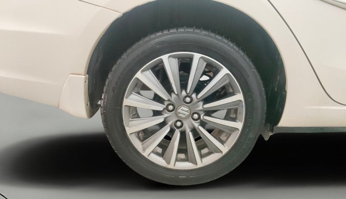 2022 Maruti Ciaz ALPHA 1.5 SHVS PETROL, Petrol, Manual, 50,287 km, Right Rear Wheel