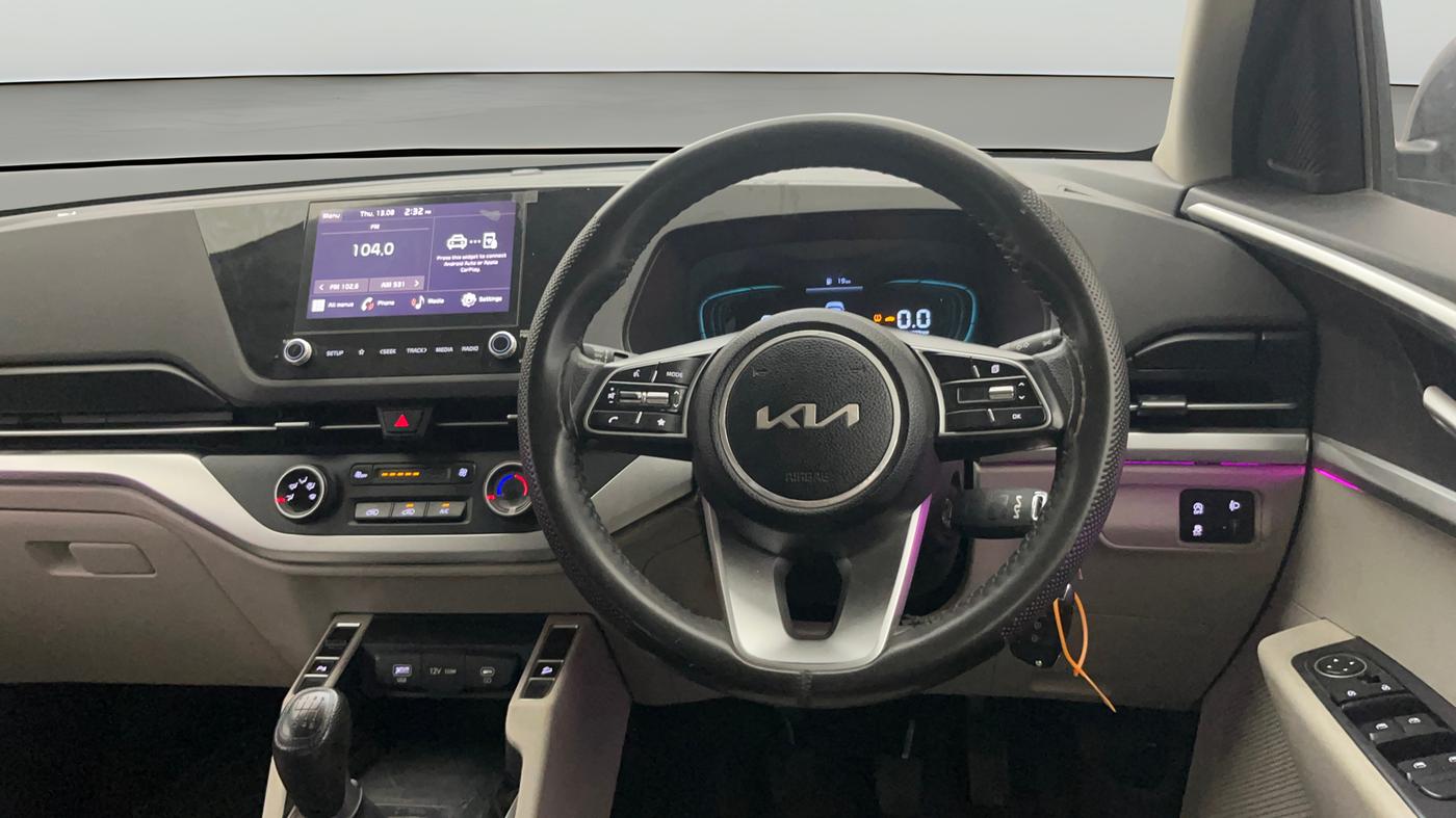 2023 KIA CARENS PRESTIGE 1.5 PETROL 7 STR, Petrol, Manual, 37,700 km, Steering Wheel Close Up
