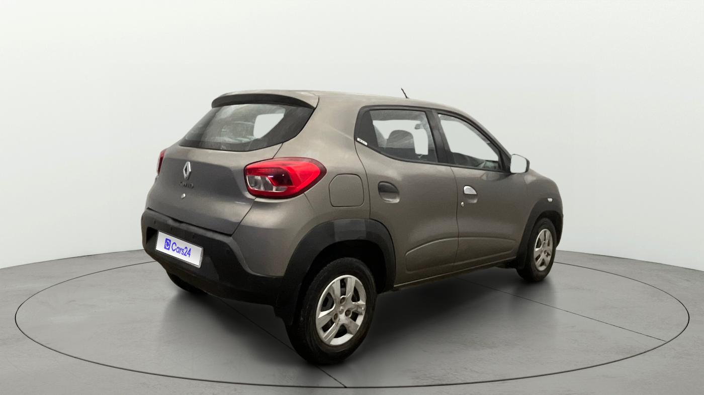 2017 Renault Kwid RXT 1.0 AMT (O), Petrol, Automatic, 53,835 km, Right Back Diagonal