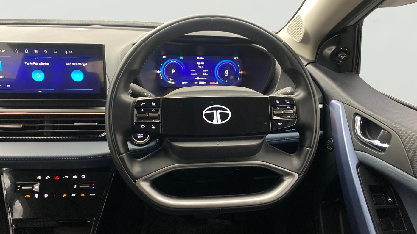 2024 Tata Curvv Creative Plus S 1.2 Petrol 7DCA, Petrol, Automatic, 25,382 km, Steering Wheel Close Up
