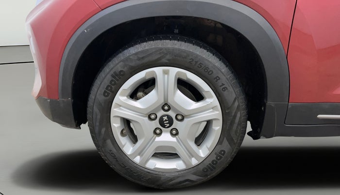 2021 KIA SONET HTX 1.0 IMT, Petrol, Manual, 29,860 km, Left Front Wheel