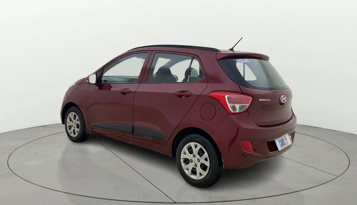 2016 Hyundai Grand i10 SPORTZ 1.2 KAPPA VTVT, Petrol, Manual, 81,578 km, Left Back Diagonal
