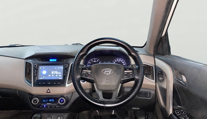 2016 Hyundai Creta SX PLUS 1.6 PETROL, Petrol, Manual, 79,599 km, Steering Wheel Close Up