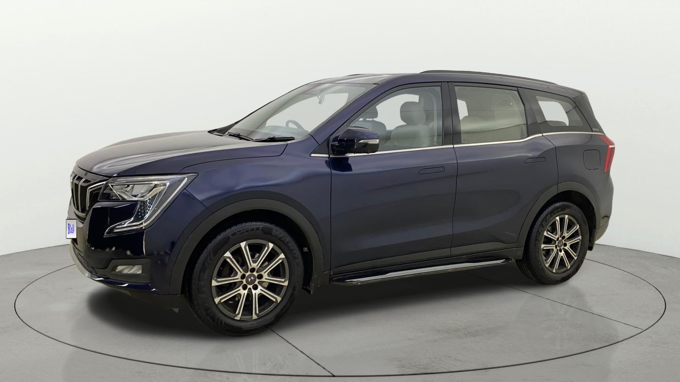 2021 Mahindra XUV700 AX 7 LUXURY P AT 7 STR, Petrol, Automatic, 73,781 km, Left Front Diagonal