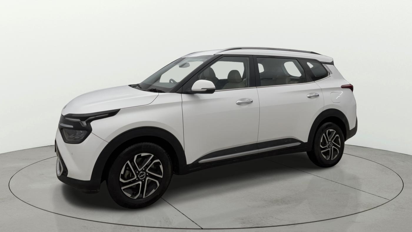 2023 KIA CARENS LUXURY PLUS 1.5 DIESEL AT 7 STR, Diesel, Automatic, 47,522 km, Left Front Diagonal