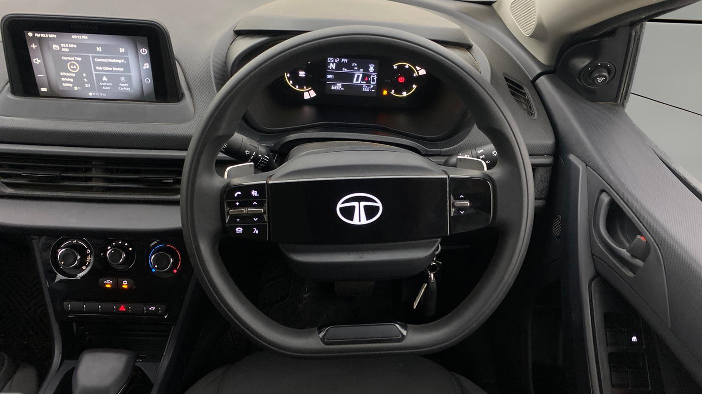 2024 Tata NEXON Smart Plus 1.2 Revotron 6 AMT, Petrol, Automatic, 6,297 km, Steering Wheel Close Up