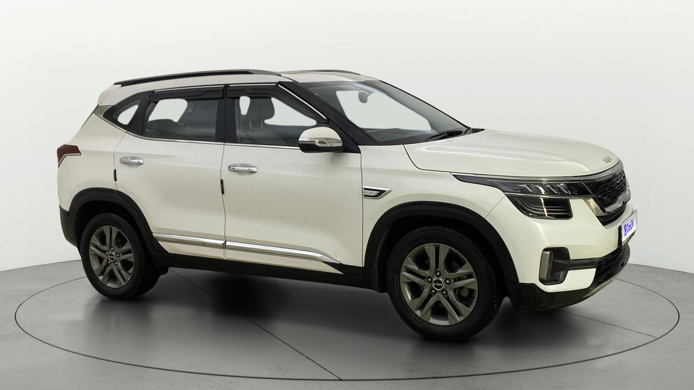 2021 KIA SELTOS HTX 1.5 PETROL, Petrol, Manual, 19,896 km, Right Front Diagonal