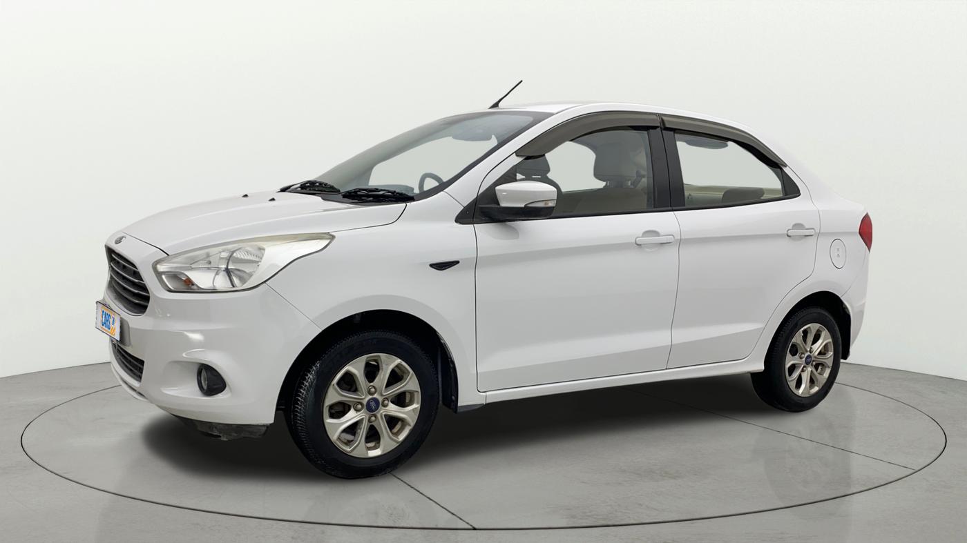 2017 Ford Figo Aspire TITANIUM 1.2 PETROL, Petrol, Manual, 37,988 km, Left Front Diagonal