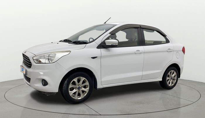 2017 Ford Figo Aspire TITANIUM 1.2 PETROL, Petrol, Manual, 37,988 km, Left Front Diagonal