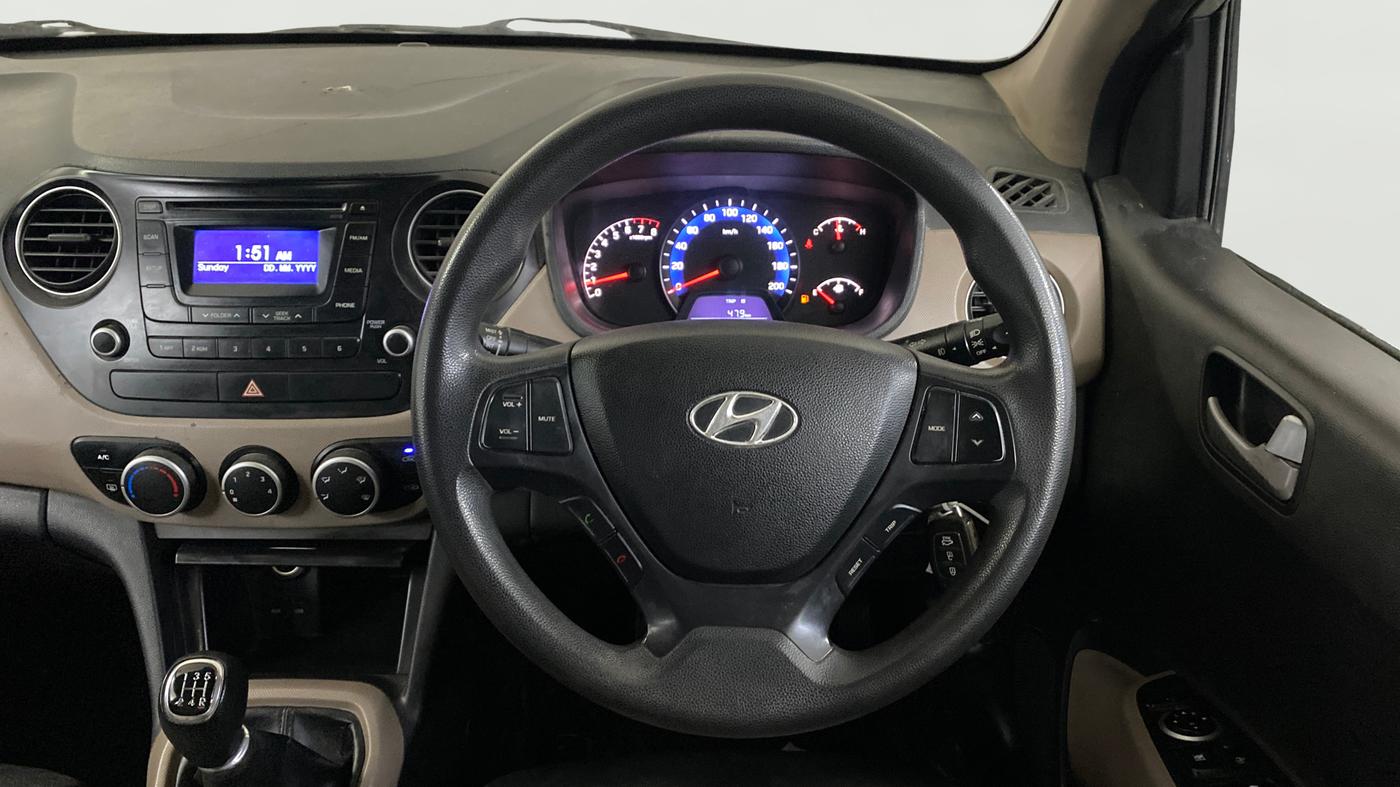 2014 Hyundai Xcent S 1.2, Petrol, Manual, 32,025 km, Steering Wheel Close Up