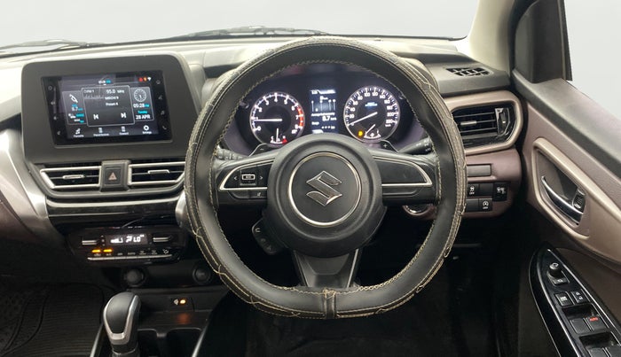 2023 Maruti FRONX ZETA 1.0L TURBO 6 AT, Petrol, Automatic, 48,100 km, Steering Wheel Close Up