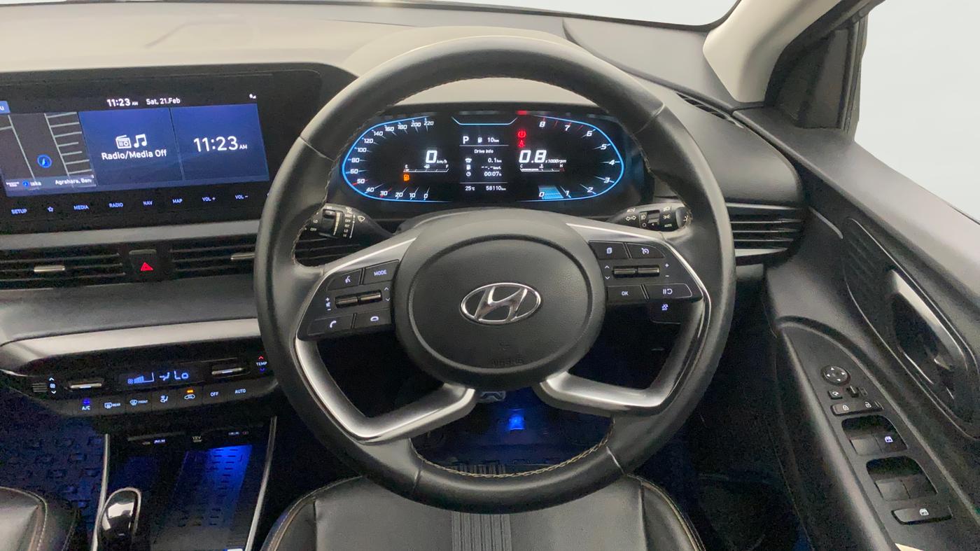 2020 Hyundai NEW I20 ASTA (O) 1.0 TURBO GDI DCT, Petrol, Automatic, 58,068 km, Steering Wheel Close Up