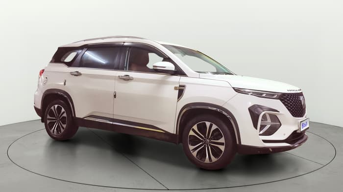 2021 MG HECTOR PLUS SELECT 2.0 DIESEL TURBO MT 7-STR, Diesel, Manual, 44,280 km, Right Front Diagonal