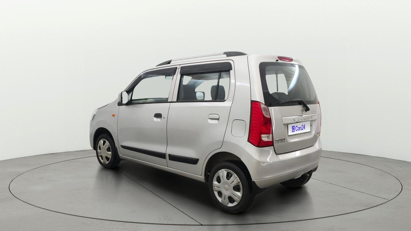 2017 Maruti Wagon R 1.0 VXI, Petrol, Manual, 34,612 km, Left Back Diagonal