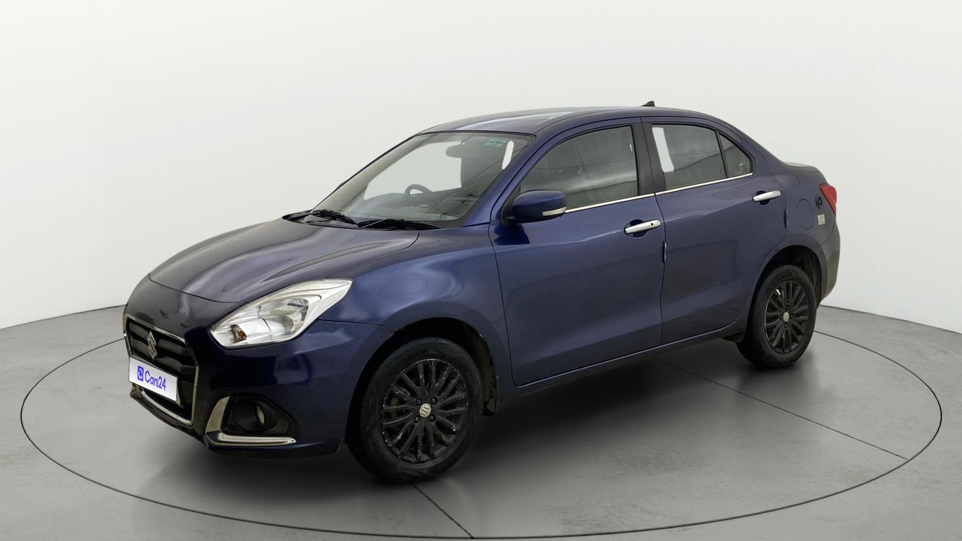 2022 Maruti Dzire ZXI CNG, CNG, Manual, 60,608 km, Left Front Diagonal