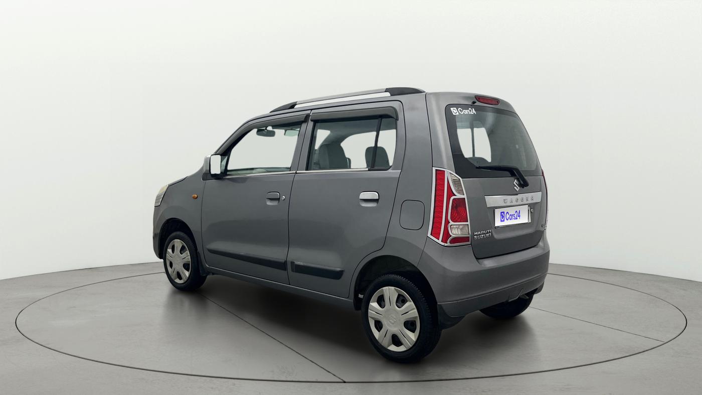 2018 Maruti Wagon R 1.0 VXI, Petrol, Manual, 61,840 km, Left Back Diagonal