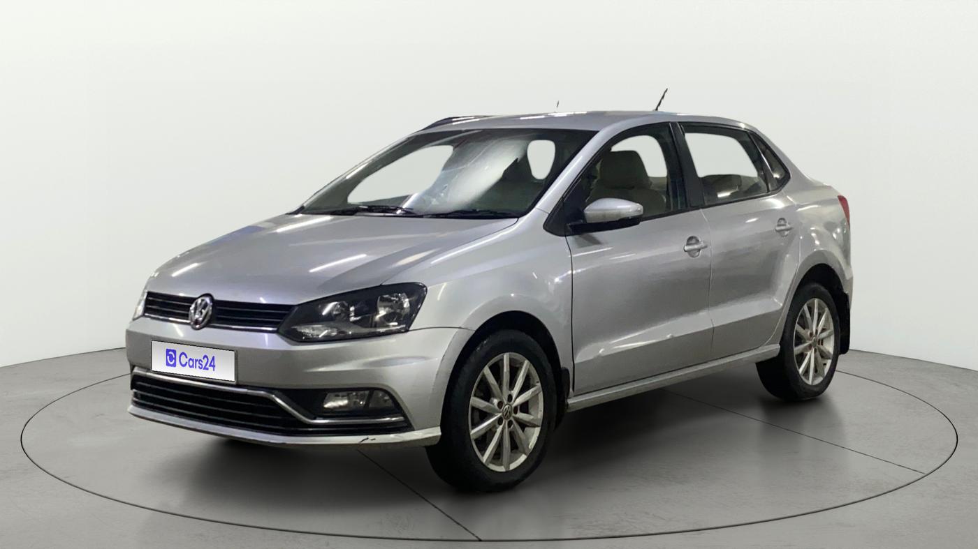 2017 Volkswagen Ameo HIGHLINE1.2L PLUS 16 ALLOY, Petrol, Manual, 79,132 km, Left Front Diagonal