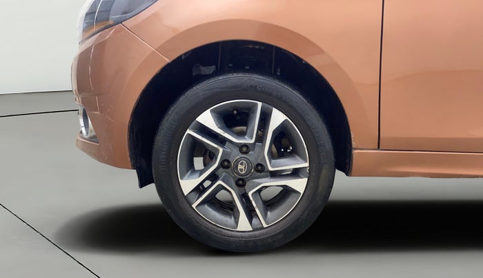 2017 Tata TIGOR XZ (O) PETROL, Petrol, Manual, 91,835 km, Left Front Wheel