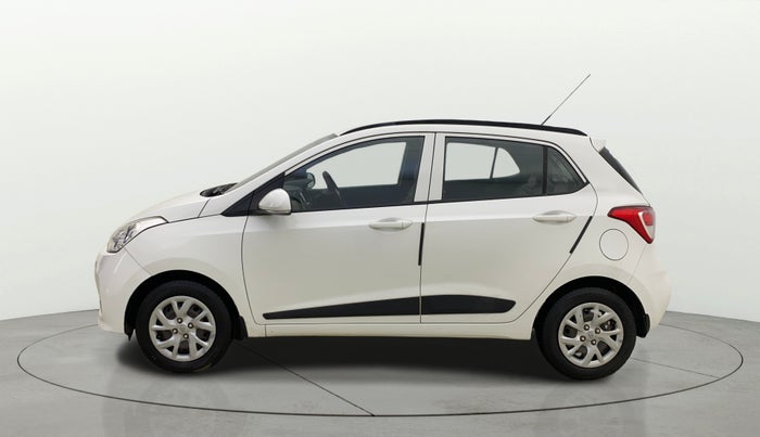 2017 Hyundai Grand i10 SPORTZ (O) 1.2 KAPPA VTVT, Petrol, Manual, 38,846 km, Left Side