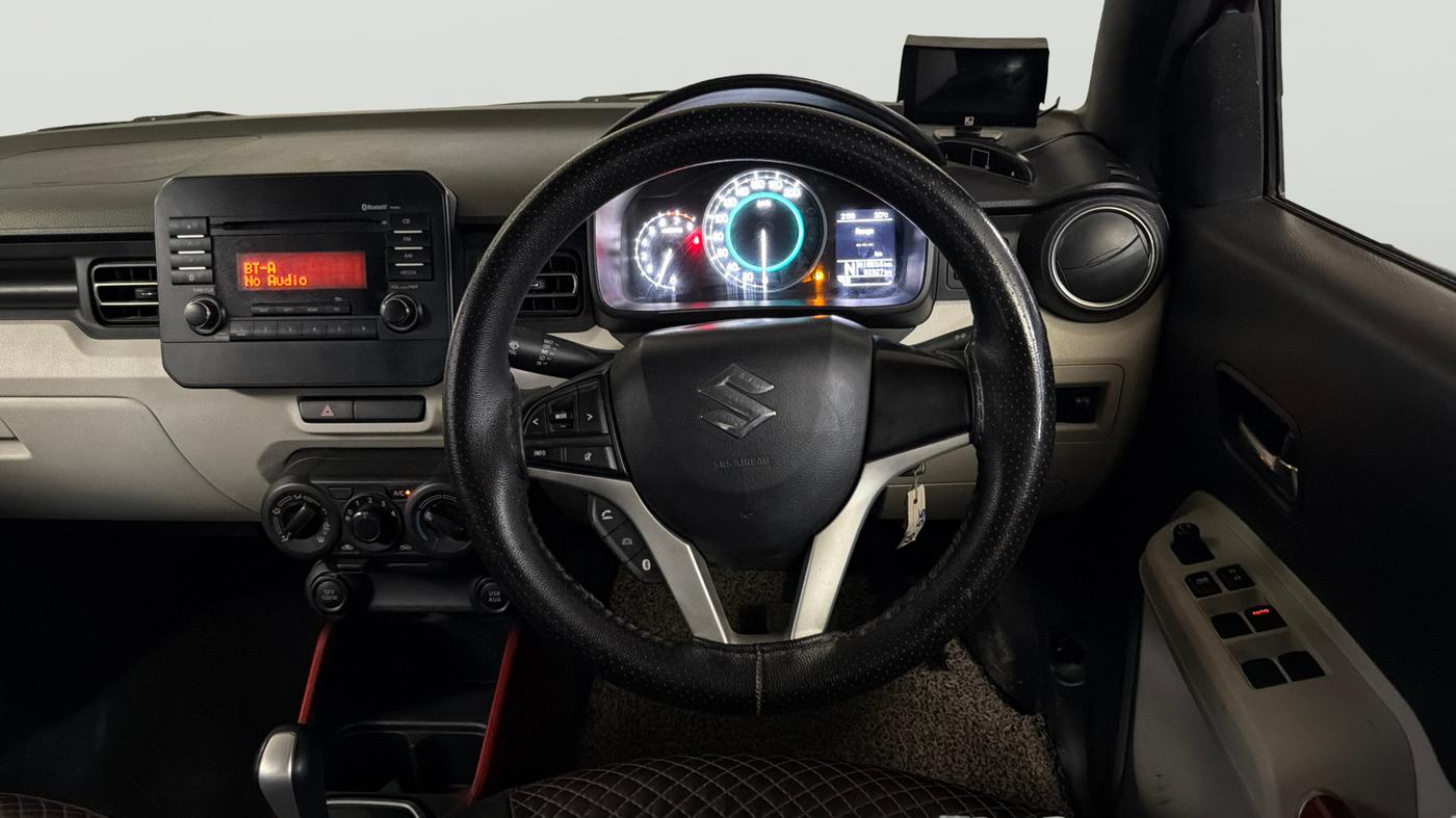 2018 Maruti IGNIS DELTA 1.2 AMT, CNG, Automatic, 62,315 km, Steering Wheel Close Up