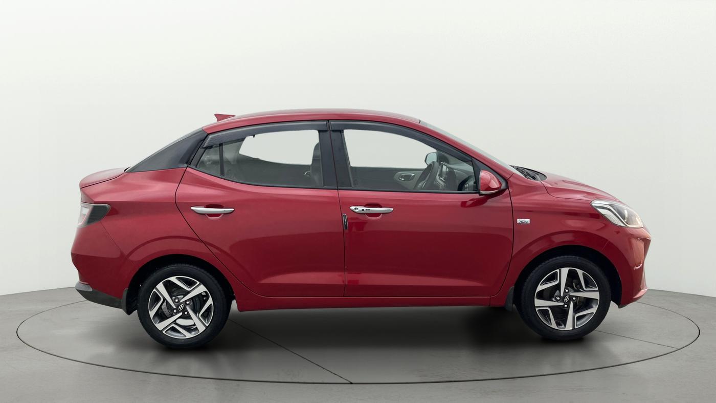2020 Hyundai AURA SX PLUS 1.2 AMT, Petrol, Automatic, 37,944 km, Right Side View
