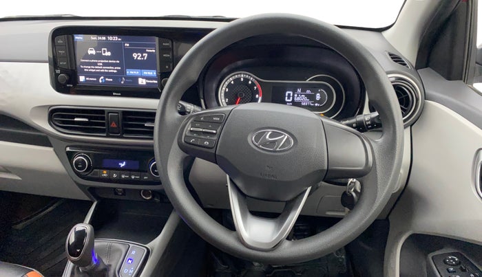 2021 Hyundai GRAND I10 NIOS SPORTZ AMT 1.2 KAPPA VTVT, Petrol, Automatic, 58,408 km, Steering Wheel Close Up