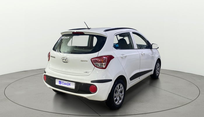 2019 Hyundai Grand i10 SPORTZ 1.2 KAPPA VTVT, Petrol, Manual, 1,00,189 km, Right Back Diagonal