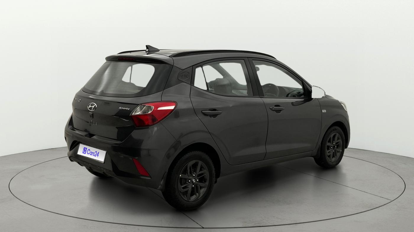 2019 Hyundai GRAND I10 NIOS SPORTZ U2 AMT 1.2 CRDI, Diesel, Automatic, 1,10,258 km, Right Back Diagonal