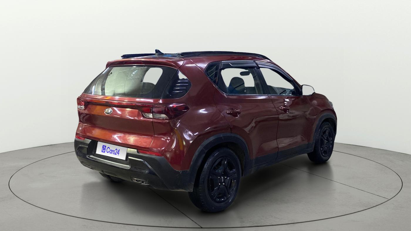 2020 KIA SONET HTK PLUS 1.2, Petrol, Manual, 1,36,014 km, Right Back Diagonal