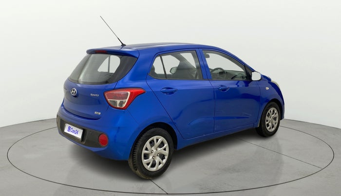 2017 Hyundai Grand i10 SPORTZ 1.2 KAPPA VTVT, Petrol, Manual, 61,011 km, Right Back Diagonal